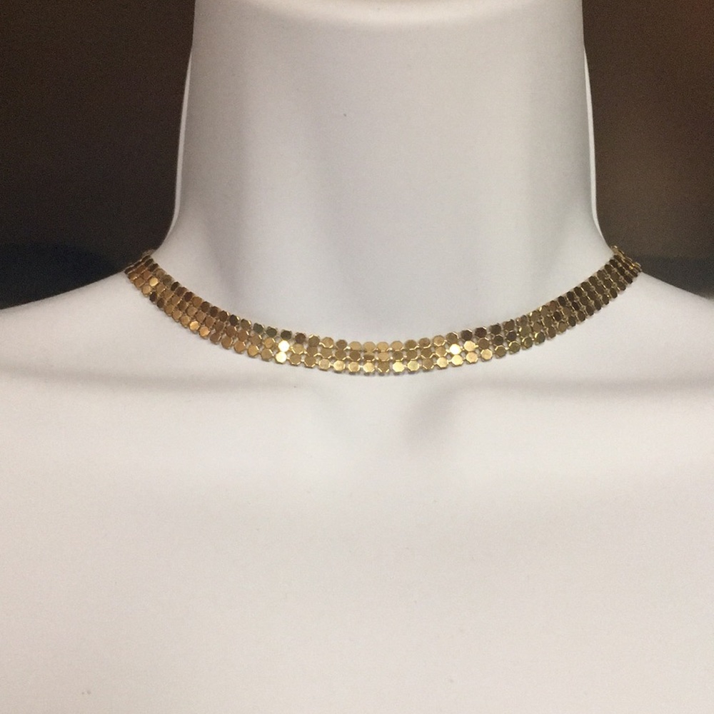 Gold necklace/choker